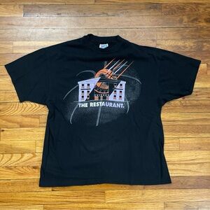 90’s Vintage Chicago The Restaurant Michael Jordan Graphic T Shirt Size XL Used